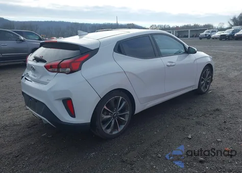 2019 Hyundai Veloster 2.0 Premium z USA, uszkodzony, nr VIN KMHTG6AF1KU006315